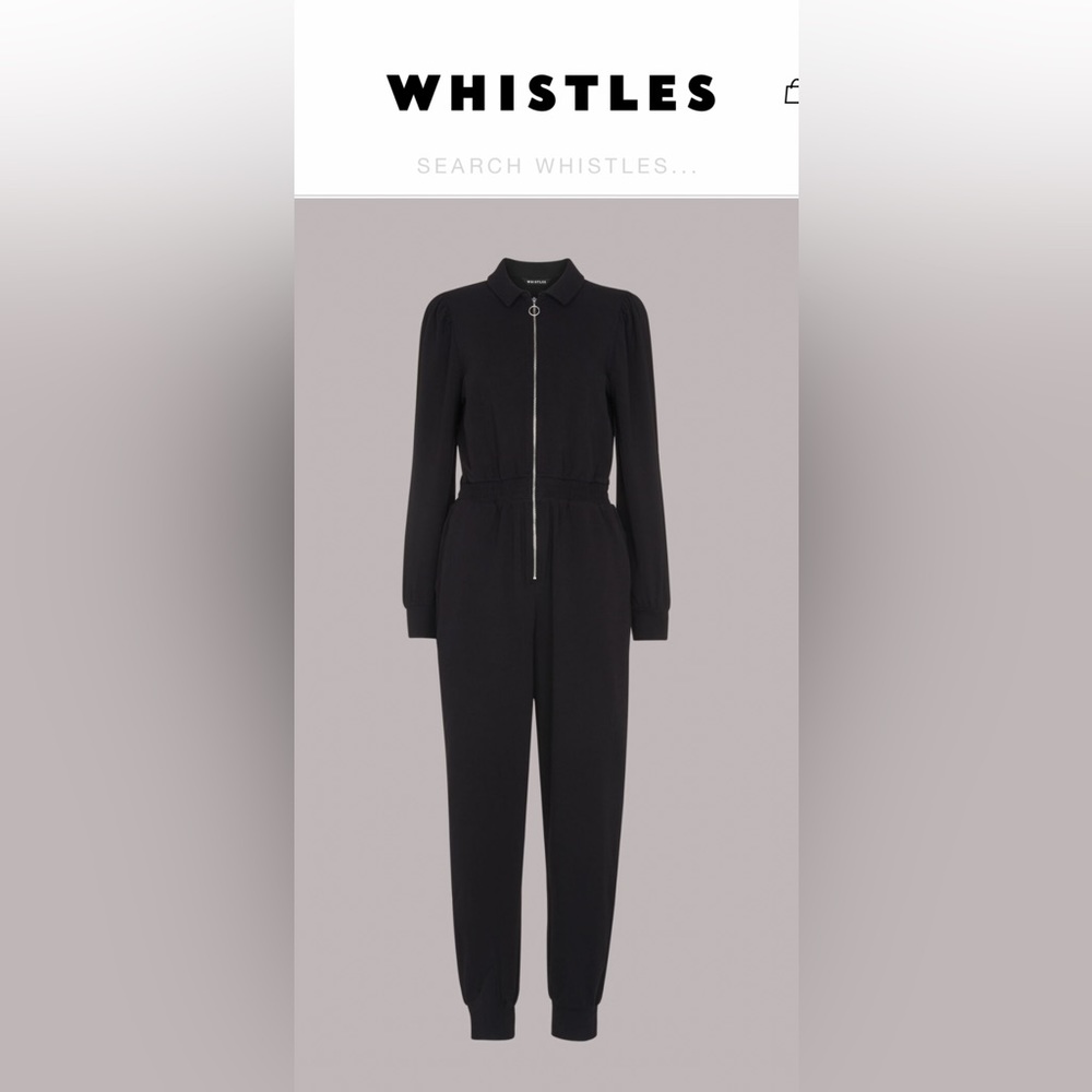 Whistles jumpsuit front zip